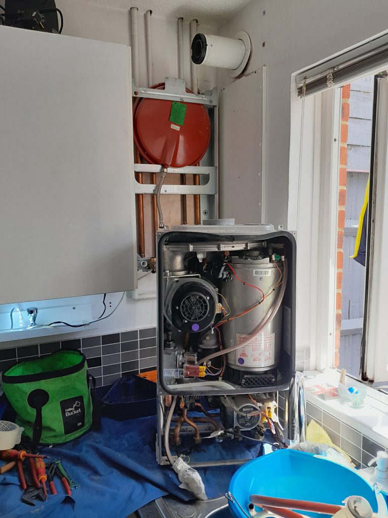 Worcester Bosch replacement Expansion Vessel repair